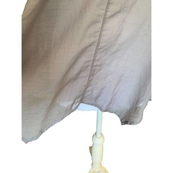 American Eagle Outfitters Womens Top Sz Small Halter V-Neck Sequin Sheer Gray - Picture 8 of 12